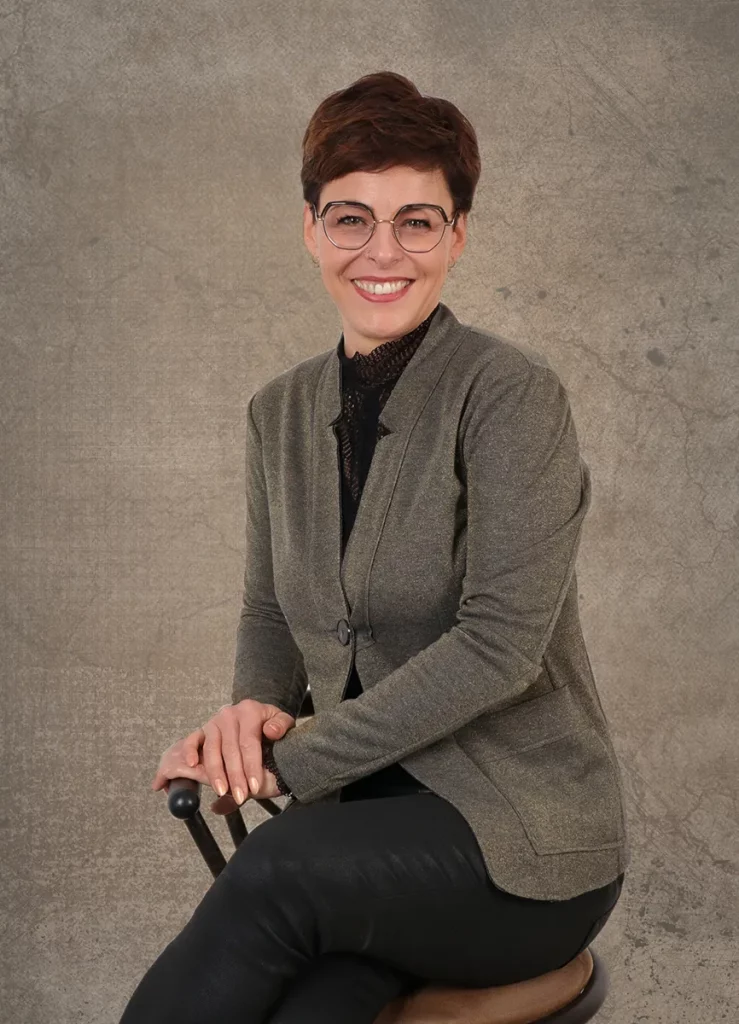 Porträt von Friseurin Jacqueline