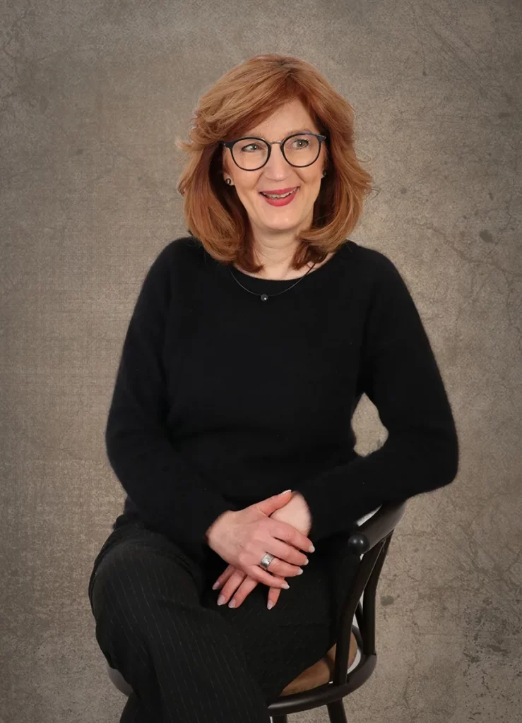 Porträt von Friseurin Manuela