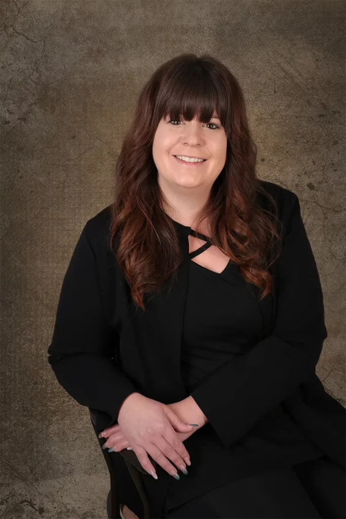 Porträt von Friseurin Sandy