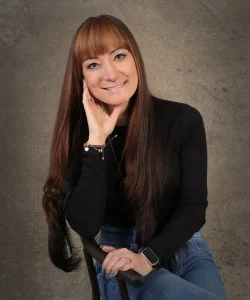 Porträt von Friseurin Anne